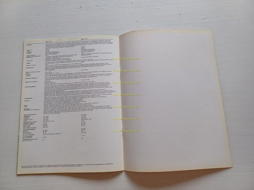 BMW 3.0 CS - 3.0 CSi 1973 depliant italiano originale