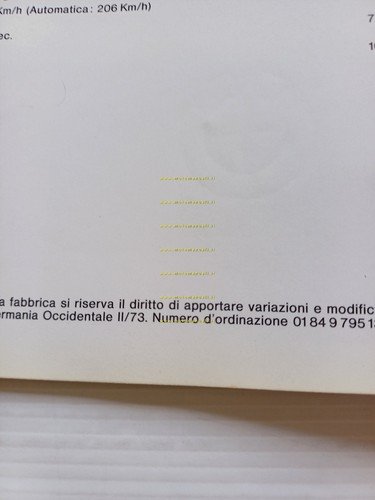 BMW 3.0 CS - 3.0 CSi 1973 depliant italiano originale