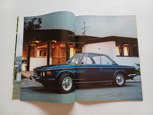 BMW 3.0 CS - 3.0 CSi 1973 depliant italiano originale