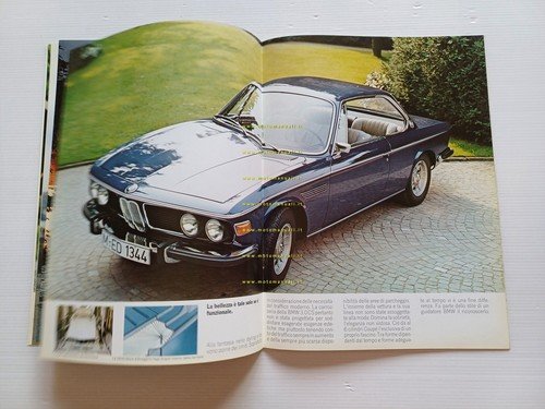 BMW 3.0 CS - 3.0 CSi 1973 depliant italiano originale
