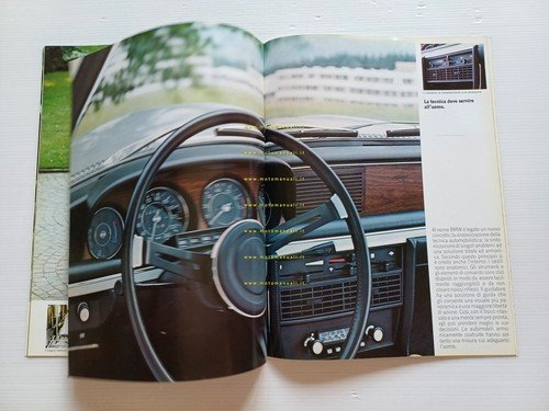 BMW 3.0 CS - 3.0 CSi 1973 depliant italiano originale