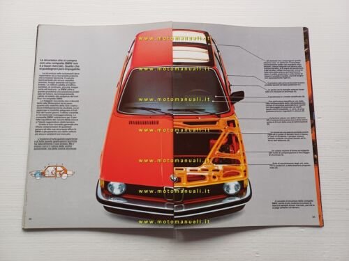 BMW 315 316 318i 320 323i modelli 1982 depliant originale …