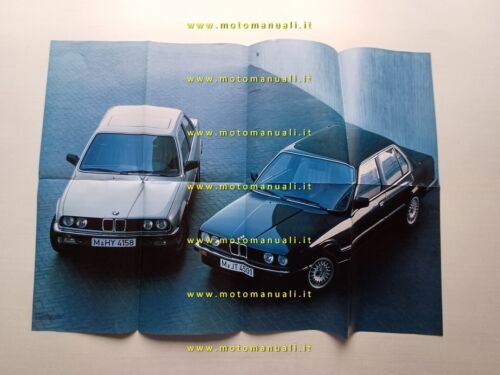 BMW 316 318i 3201 323i modelli 1984 depliant originale italiano