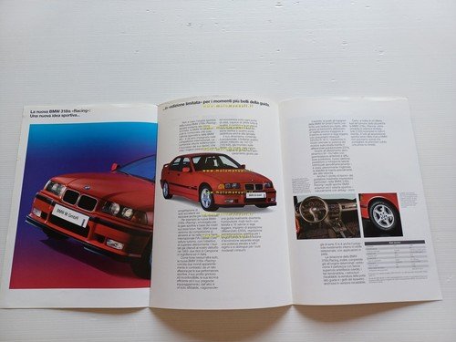 BMW 318 is Racing 1994 depliant italiano originale