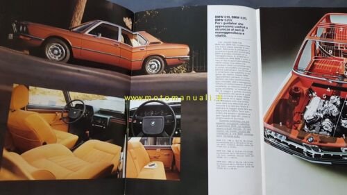 BMW 518 520 520i 525 528 1975 depliant originale auto …