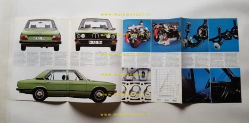 BMW 520 - 520i - 525 depliant originale italiano