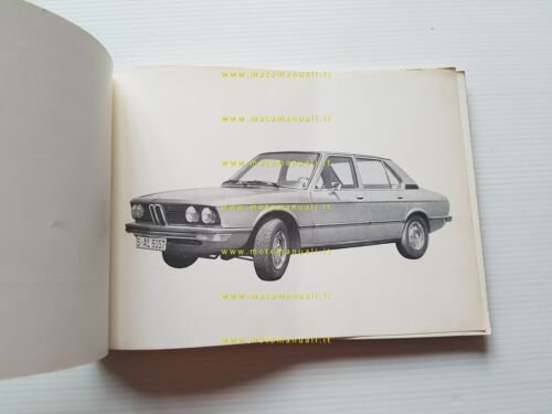 BMW 520 1972 Manuale Uso Manutenzione Libretto Istruzioni originale