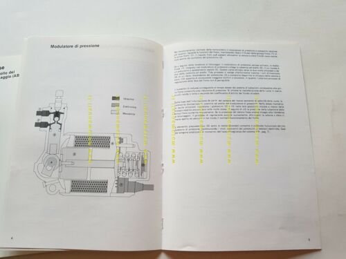 BMW ABS Istruzioni di controllo 1988 manuale officina ITALIANO originale