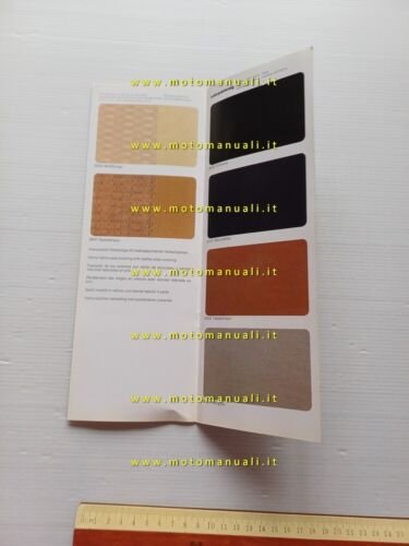 BMW auto cartella colori ed interni 630 CS 635 CSi …