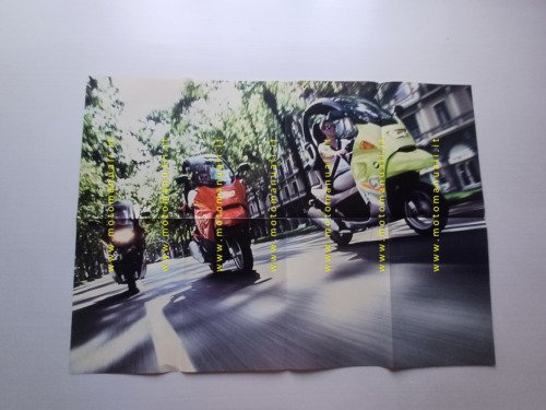 BMW C1 125 - 200 1999 depliant poster italiano originale