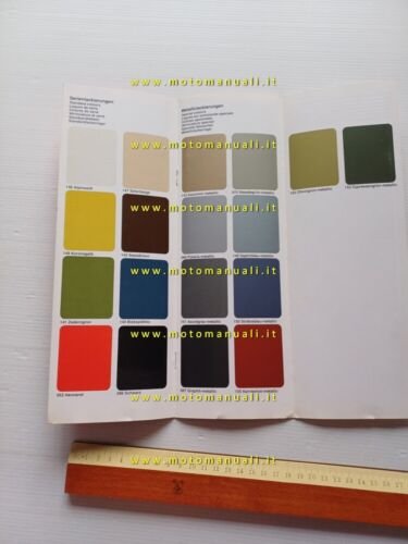 BMW cartella colori ed interni 316 318 320 323i 1980 …