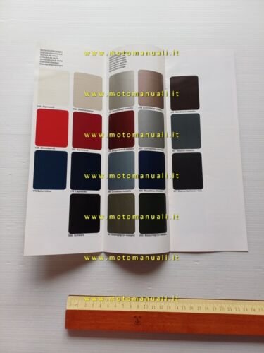 BMW cartella colori ed interni 628 CSi-635 CSi -M635 CSi …