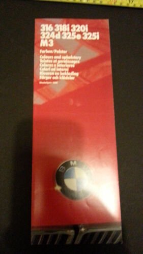 BMW cartella colori ed interni modelli serie 3 1986 depliant …