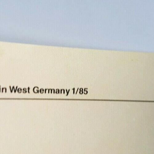 BMW cartella colori moto 1985 depliant originale paintwork colours brochure