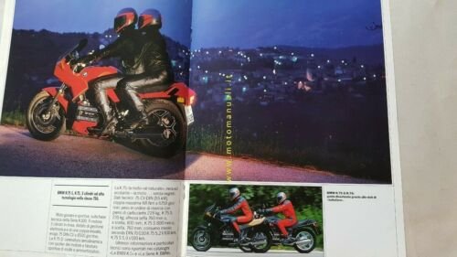 BMW catalogo 1989 produzione moto depliant originale brochure