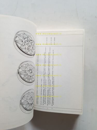 BMW catalogo accessori 1979 originale italiano