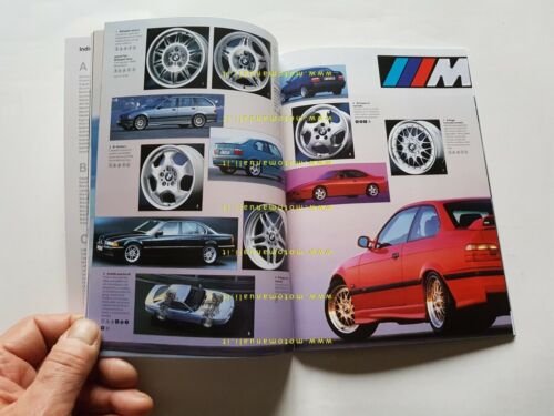 BMW catalogo accessori auto 1996 depliant