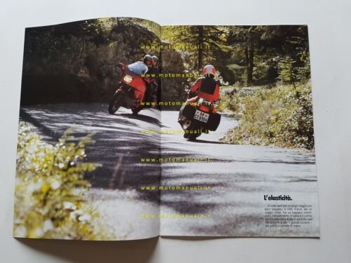 BMW catalogo equipaggiamento moto 1987 depliant originale ITALIANO