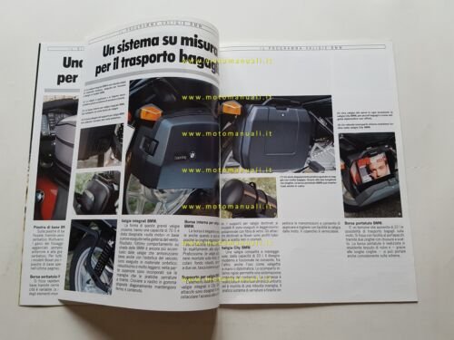 BMW catalogo equipaggiamento moto 1987 depliant originale ITALIANO
