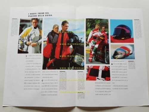BMW catalogo equipaggiamento moto novit 1991 depliant originale ITALIANO