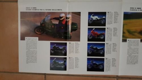 BMW CATALOGO PRODUZIONE MOTO 1992 depliant originale ITALIANO