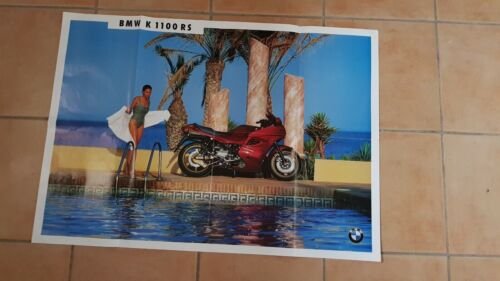 BMW CATALOGO PRODUZIONE MOTO 1993 depliant originale ITALIANO