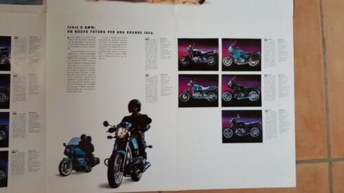 BMW CATALOGO PRODUZIONE MOTO 1993 depliant originale ITALIANO