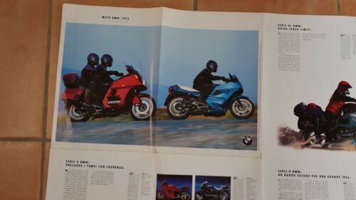 BMW CATALOGO PRODUZIONE MOTO 1993 depliant originale ITALIANO