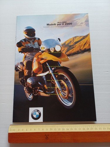 BMW catalogo produzione tutti modelli 2000 depliant moto ITALIANO originale