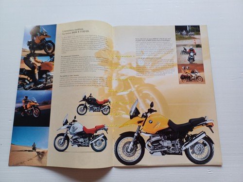 BMW catalogo produzione tutti modelli 2000 depliant moto ITALIANO originale
