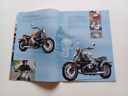 BMW catalogo produzione tutti modelli 2000 depliant moto ITALIANO originale