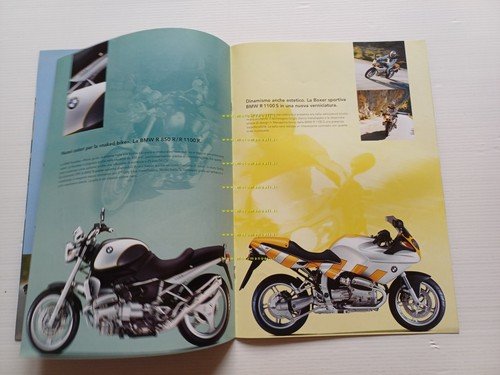 BMW catalogo produzione tutti modelli 2000 depliant moto ITALIANO originale