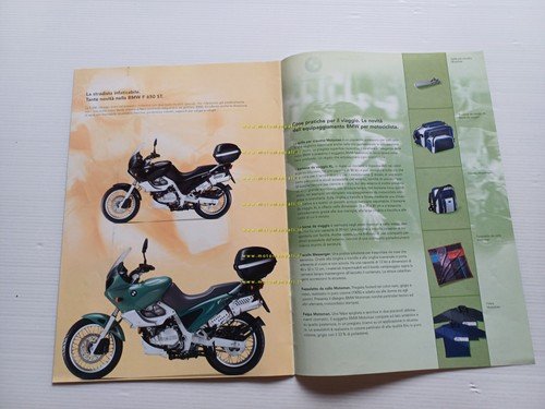 BMW catalogo produzione tutti modelli 2000 depliant moto ITALIANO originale