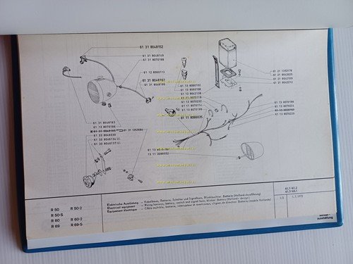 BMW catalogo ricambi R 26 - R 27 - R …