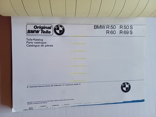 BMW catalogo ricambi R 26 - R 27 - R …
