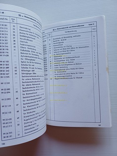 BMW catalogo ricambi sussidiario R 51/2-3 - R 67/3 - …