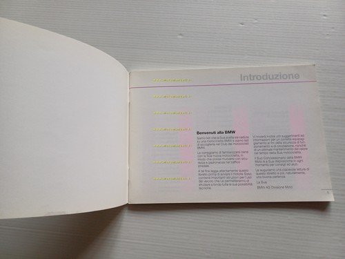 BMW F 650 1995-6 manuale uso manutenzione libretto istruzioni originale …