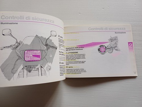 BMW F 650 1995-6 manuale uso manutenzione libretto istruzioni originale …