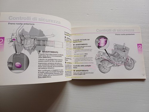 BMW F 650 1995-6 manuale uso manutenzione libretto istruzioni originale …