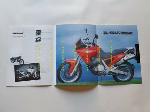 BMW F 650 depliant ITALIANO originale moto