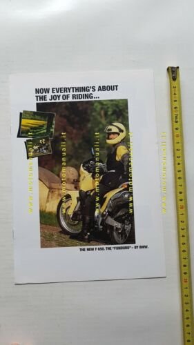 BMW F 650 ST - Funduro 1993 depliant originale moto …