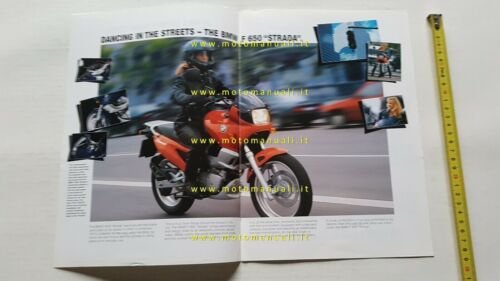 BMW F 650 ST - Funduro 1993 depliant originale moto …