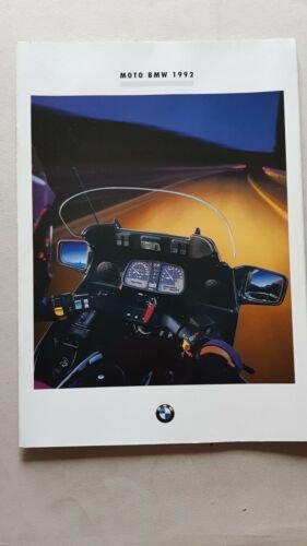 BMW gamma produzione moto 1992 depliant ITALIANO originale