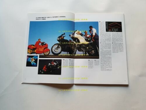 BMW gamma produzione moto 1992 depliant ITALIANO originale