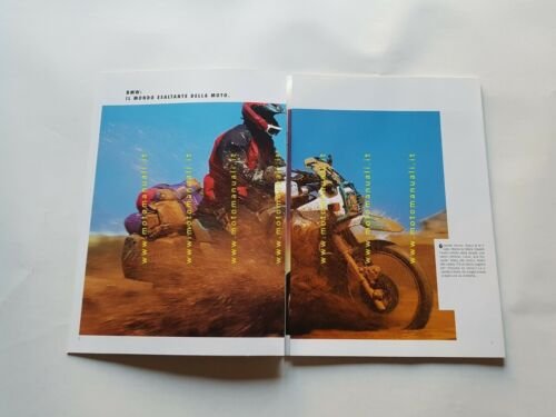 BMW gamma produzione moto 1993 depliant ITALIANO originale
