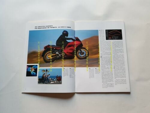 BMW gamma produzione moto 1993 depliant ITALIANO originale