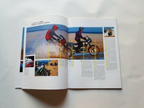 BMW gamma produzione moto 1993 depliant ITALIANO originale