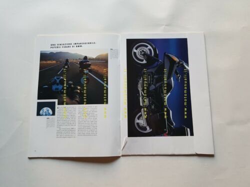 BMW gamma produzione moto 1993 depliant ITALIANO originale