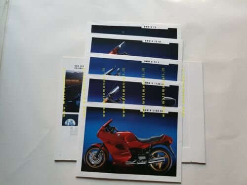 BMW gamma produzione moto 1993 depliant ITALIANO originale