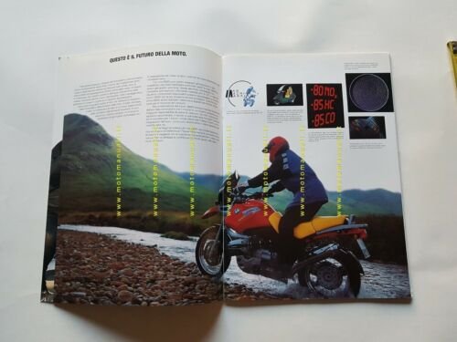 BMW gamma produzione moto 1994 depliant ITALIANO originale